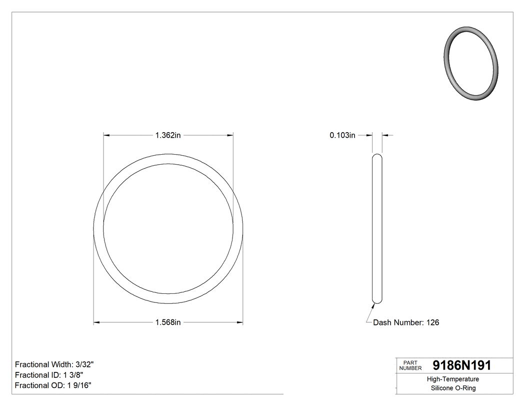 Technical drawing - 9186N191